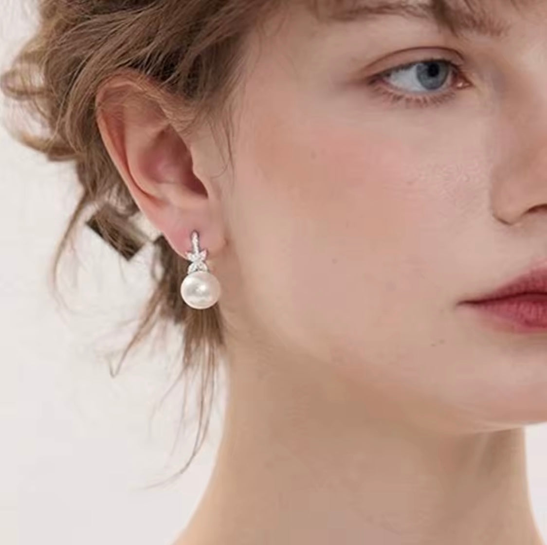 Elegant Pearl Drop Earrings