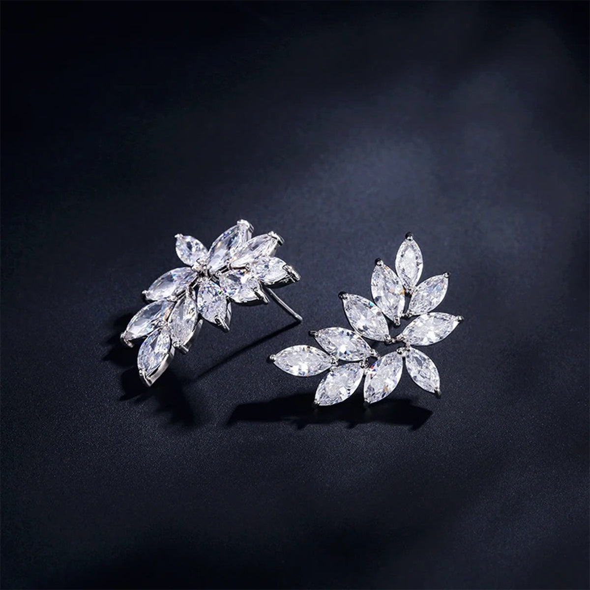 Leaf Cluster Earrings