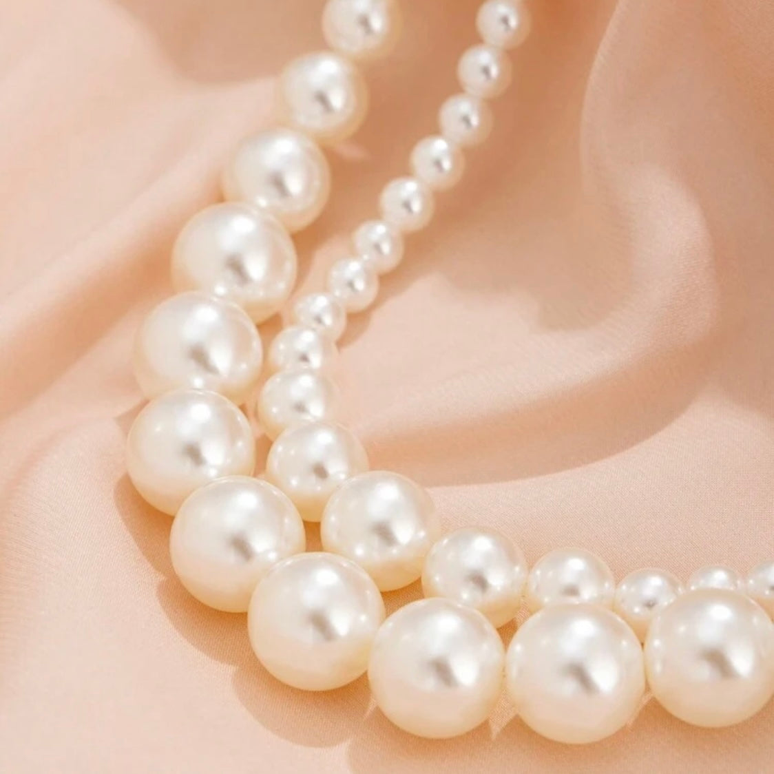 Duo of Graduated Pearl Necklaces