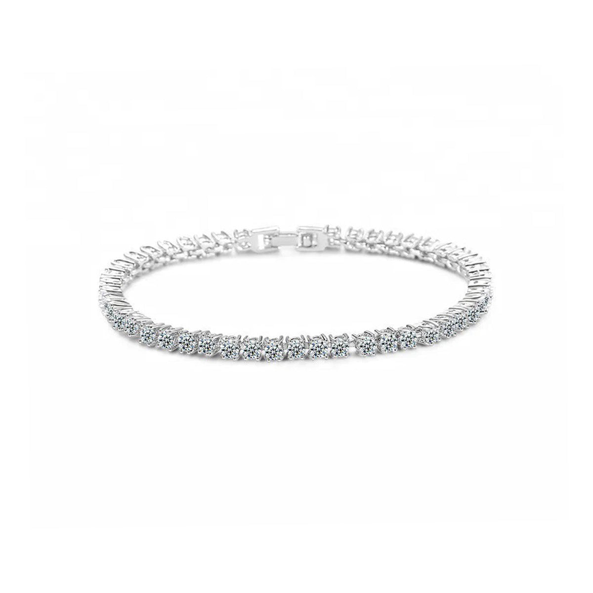 Silver Tennis Bracelet