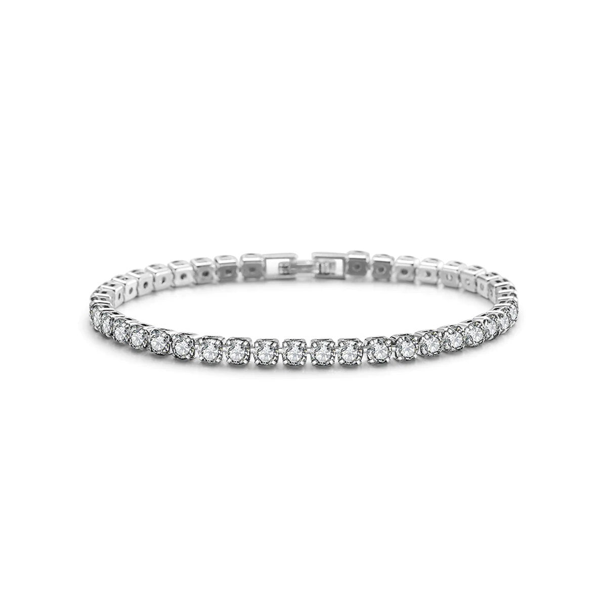 Silver Tennis Bracelet