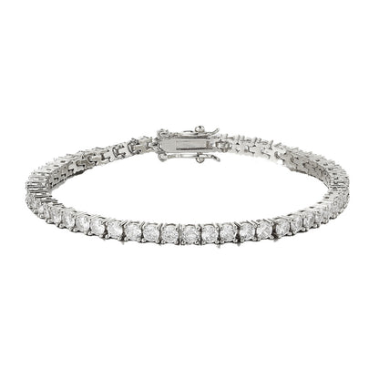 Silver Tennis Bracelet