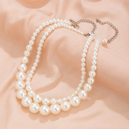 Duo of Graduated Pearl Necklaces