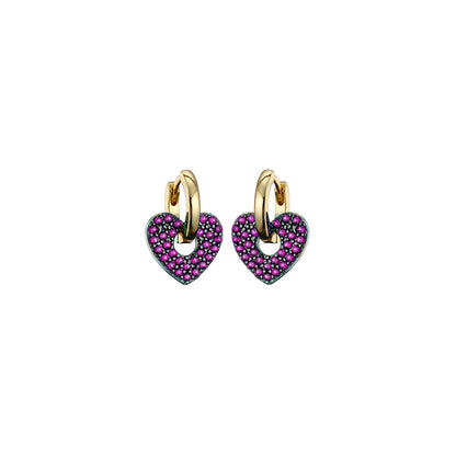 Pink Love Earrings