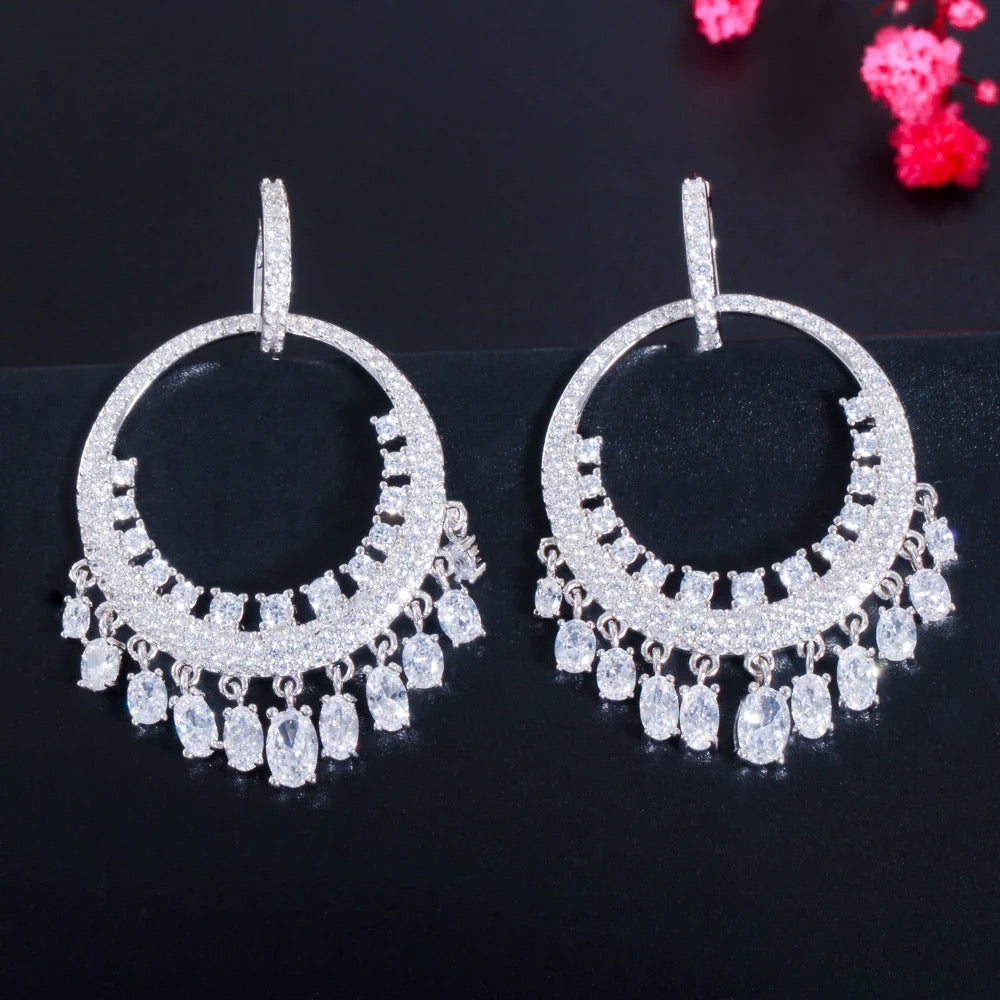 Circular Hoop Earrings