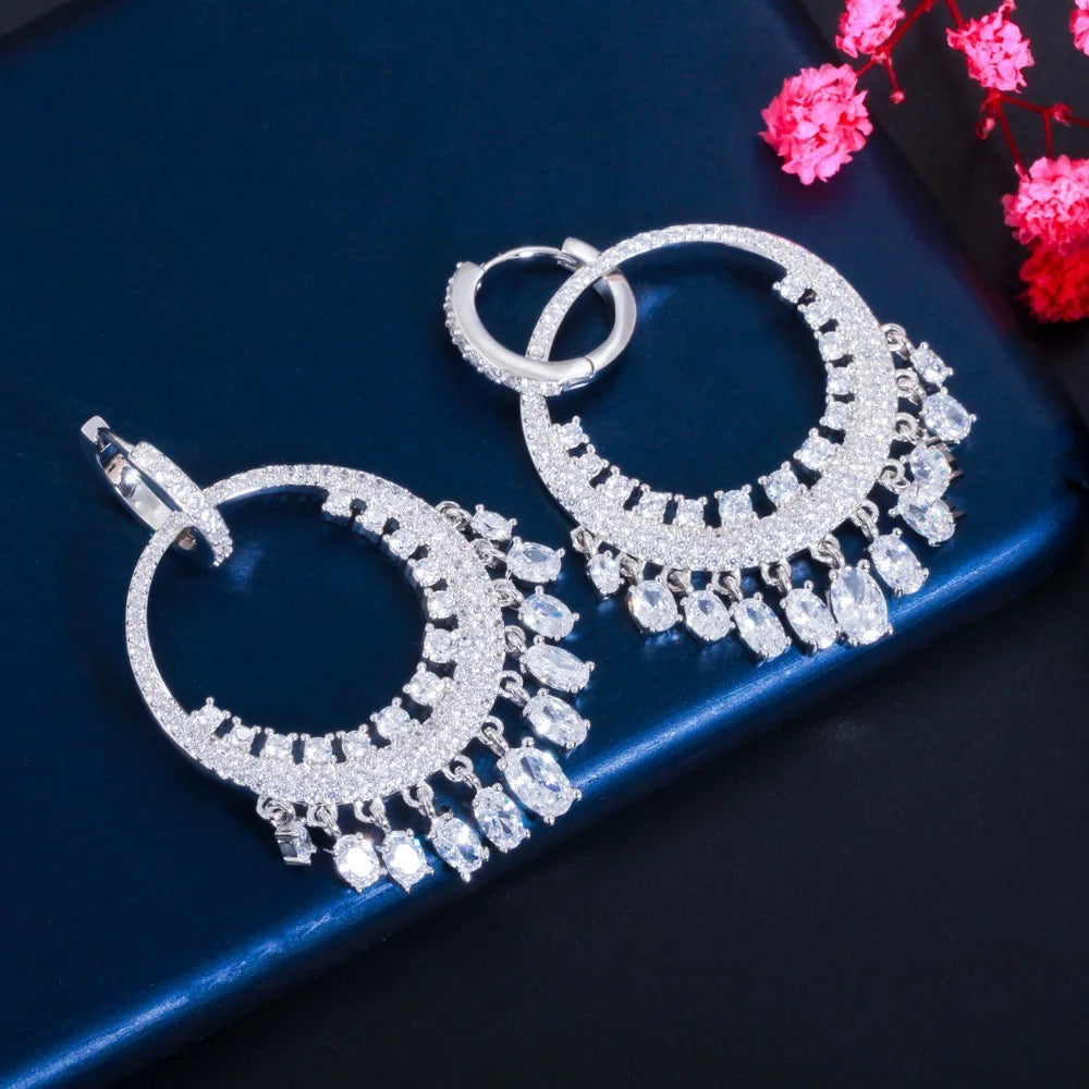 Circular Hoop Earrings