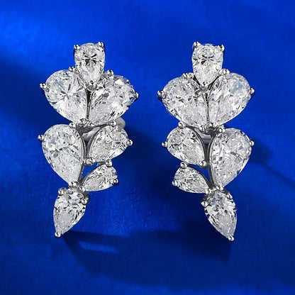 Pear Leaf Earrings