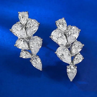 Pear Leaf Earrings