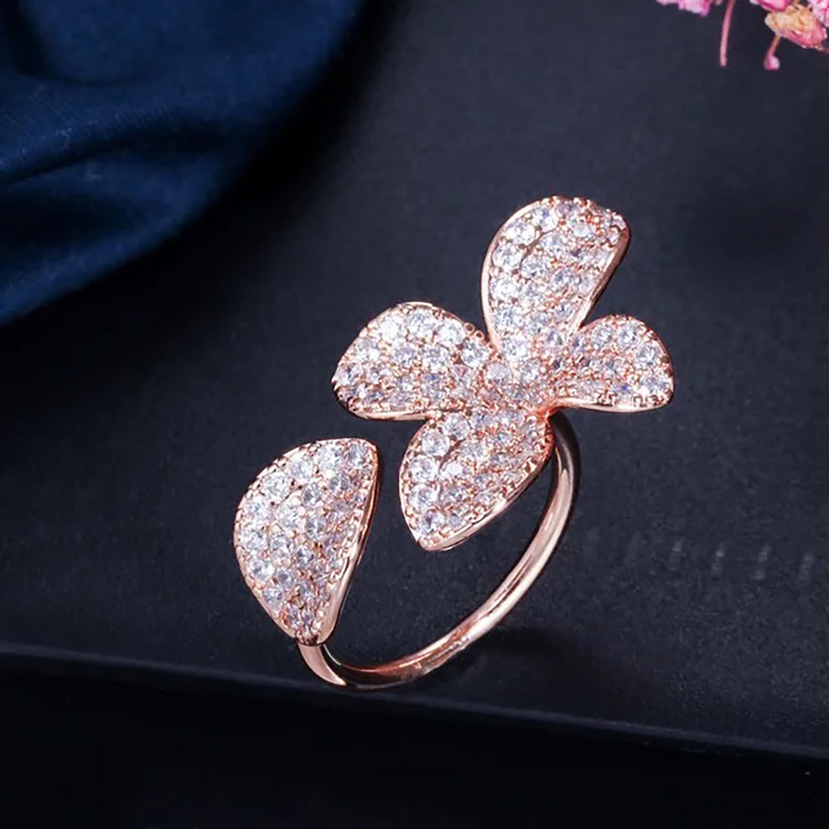 Rose Gold Bloom Ring