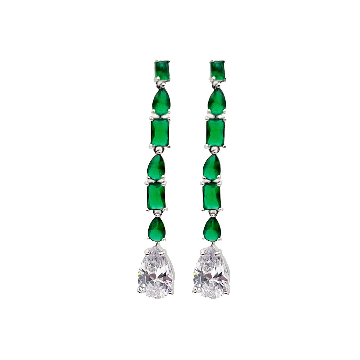 Green Aurora Earrings